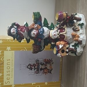 Christmas Seasons Holiday Collection Christmas Votive Candle Holder 5-Lights